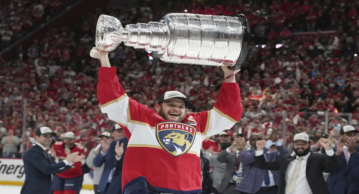 Sam Reinhart Shines as Panthers Crush Oilers, Repeat as Stanley Cup Champions