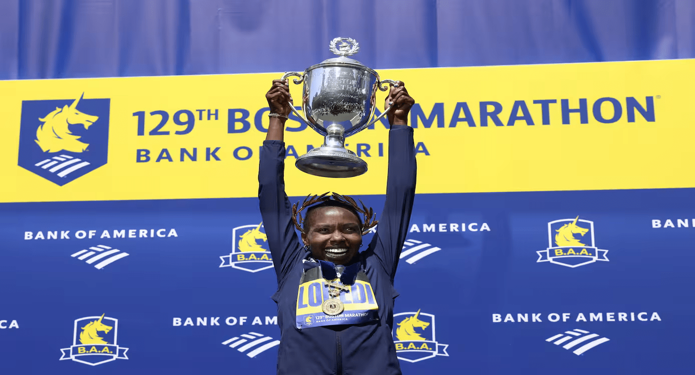 Sharon Lokedi Shatters Women’s Course Record at 2025 Boston Marathon