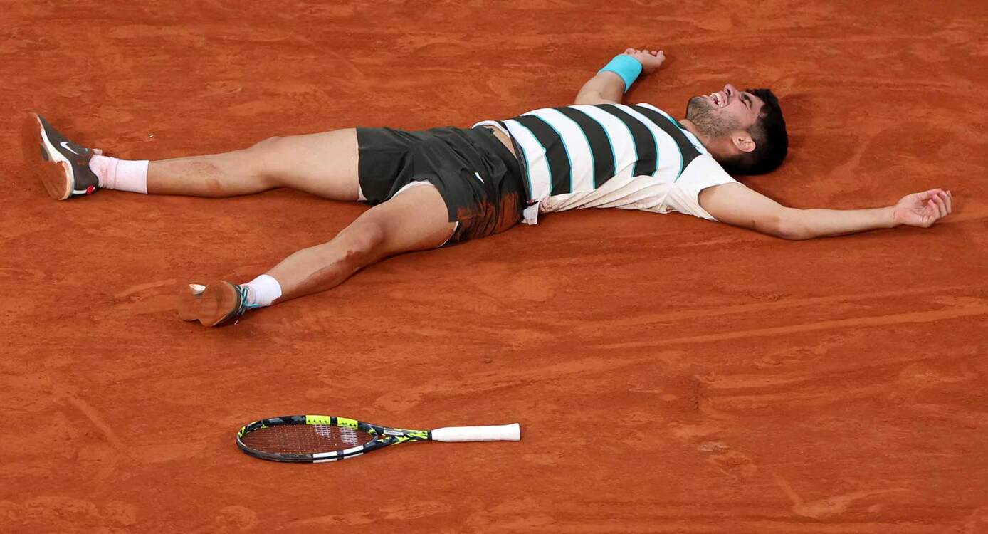 Carlos Alcaraz Rally Seals Dramatic Comeback Victory Over Jannik Sinner at French Open
