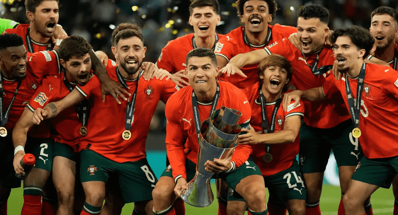 Emotional Ronaldo Leads Portugal to Second Nations League Title with 5-3 Win Over Spain