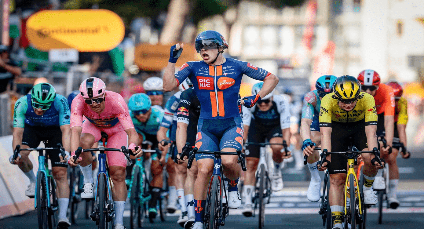 Casper van Uden Sprints to First Grand Tour Victory in Thrilling Giro d’Italia Finish