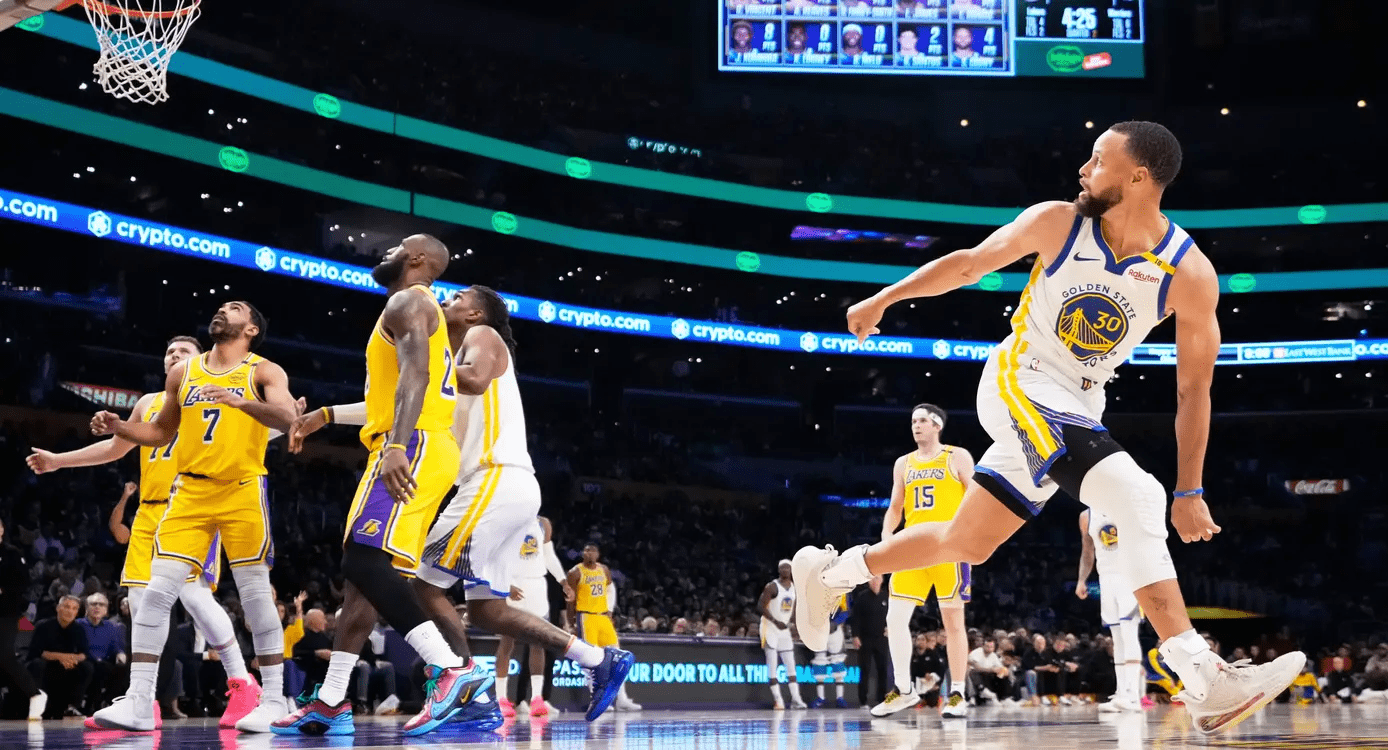 Stephen Curry Ignites Warriors to Crucial Win Over Lakers as LeBron Delivers, Luka Struggles in High-Stakes Western Duel