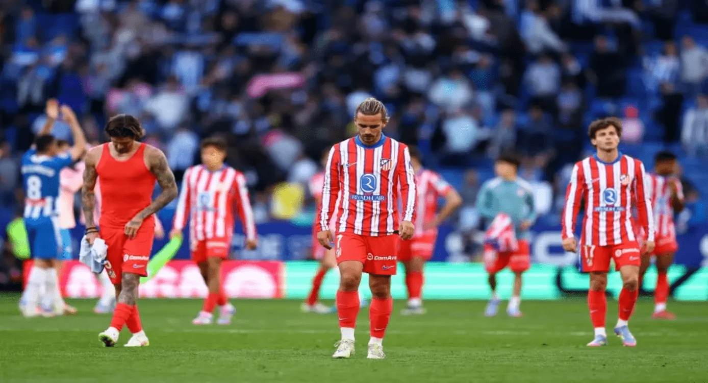 Atlético Madrid’s Season Unravels as Espanyol and Mbappé Stage Comeback to Force a Draw