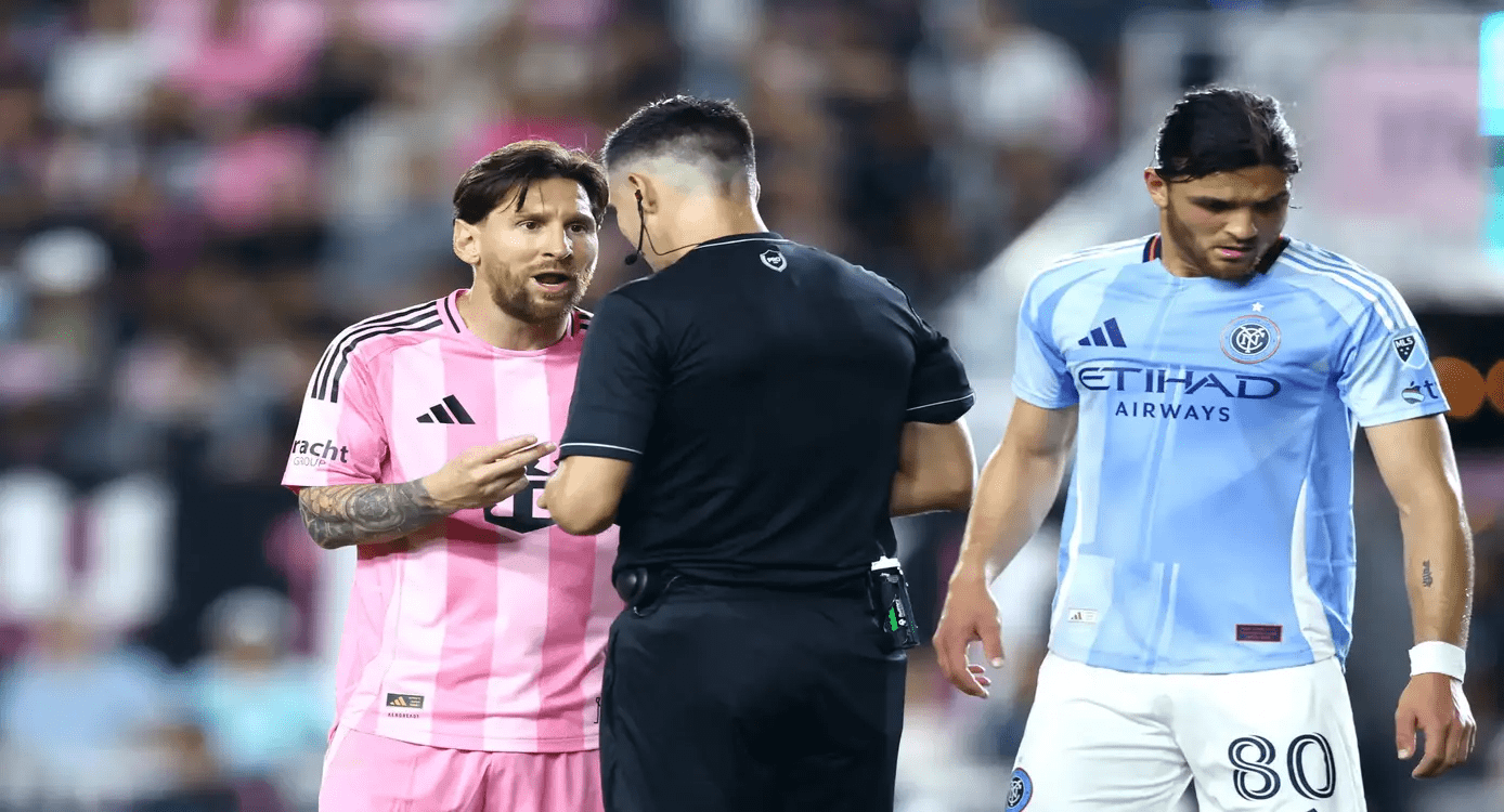 Lionel Messi Fined After Grabbing NYCFC Coach’s Neck in Fiery Exchange